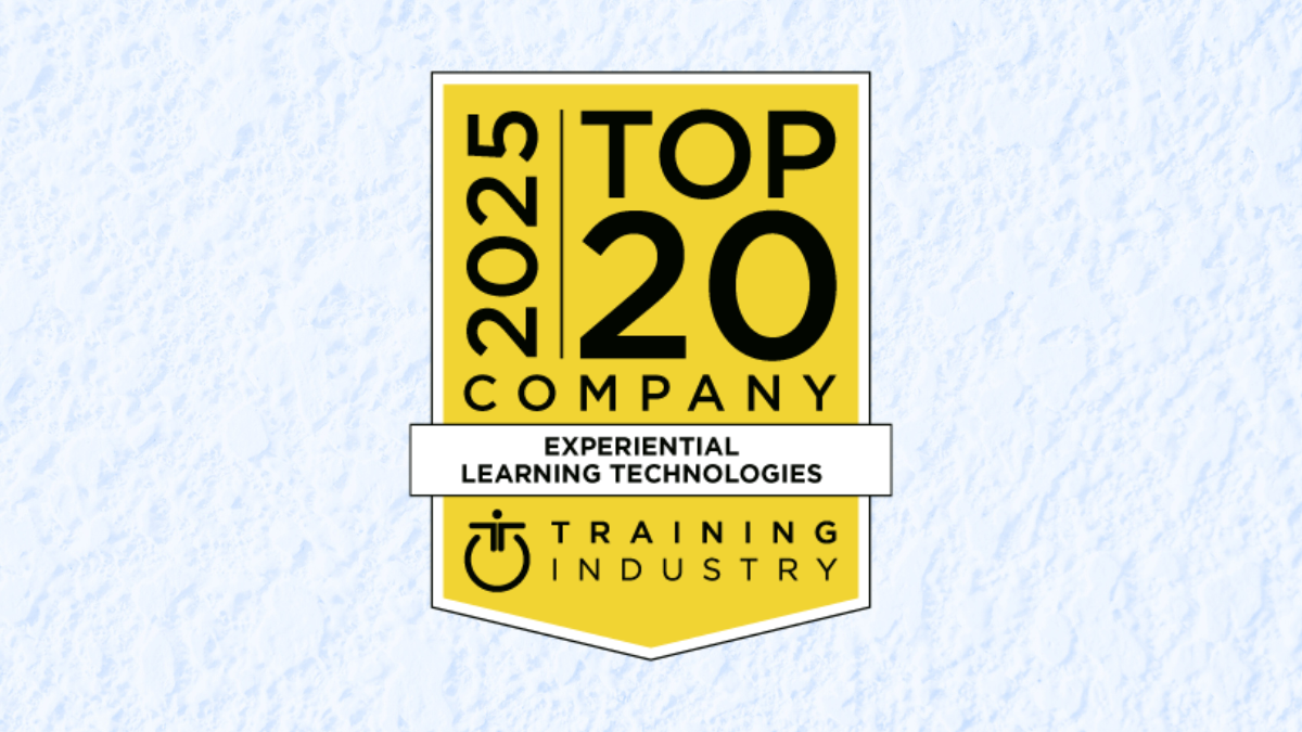 Insight Experience Named to 2025 Training Industry Top 20 Experiential Learning Technologies
