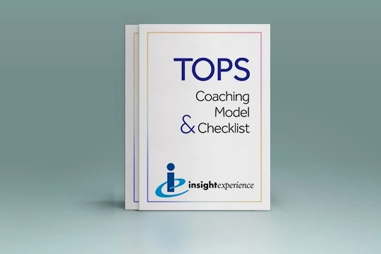 TOPS coaching model and checklist cover